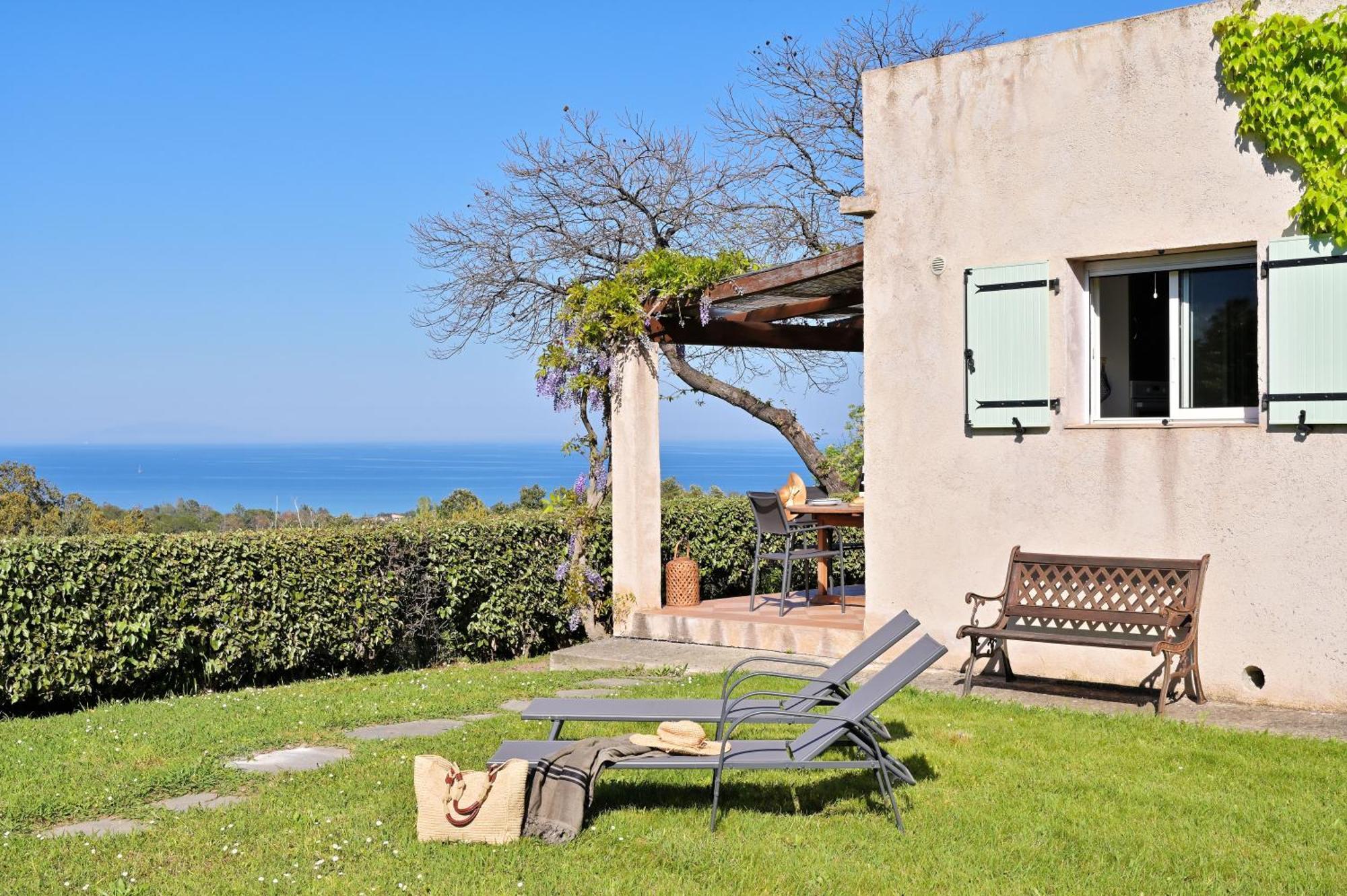 Domaine Punta Della Guardia Villa Vue Mer Dans Nature Protegee, Plage A 1,5 Km Cervione Exterior photo