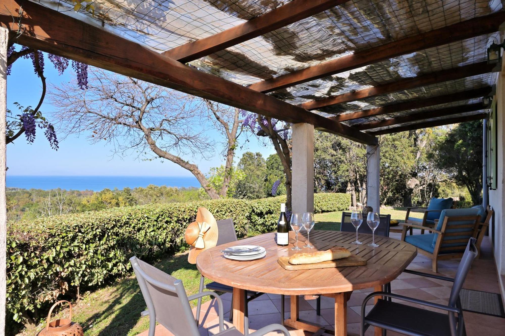 Domaine Punta Della Guardia Villa Vue Mer Dans Nature Protegee, Plage A 1,5 Km Cervione Exterior photo